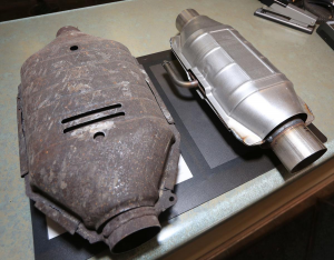 clogged catalytic converters, vehicles, one,